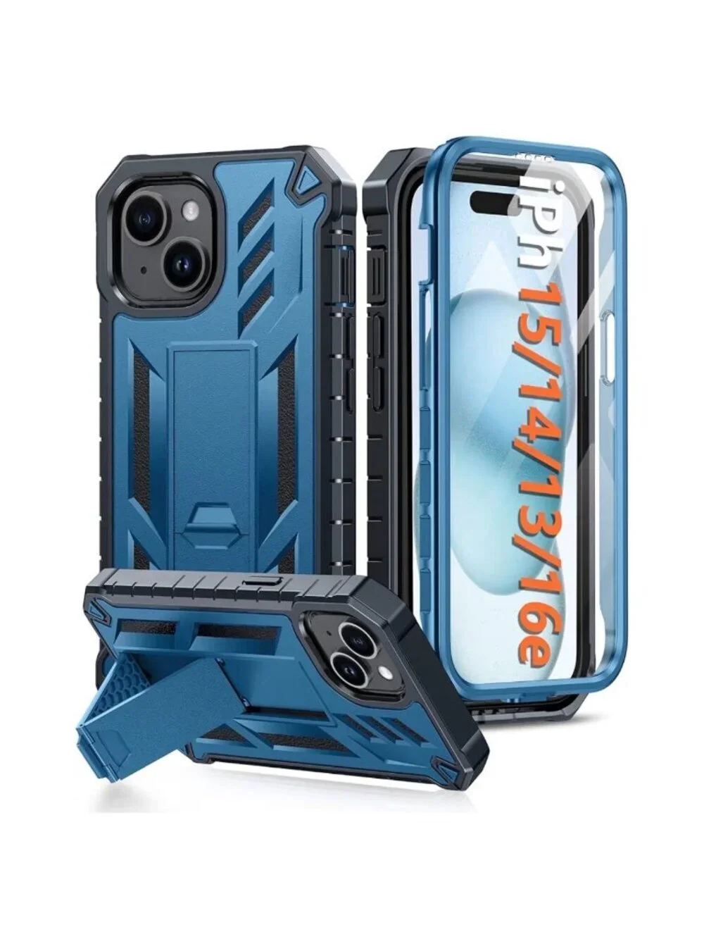 Iphone Case Blue Fits 15 /14 / 13 new in package
